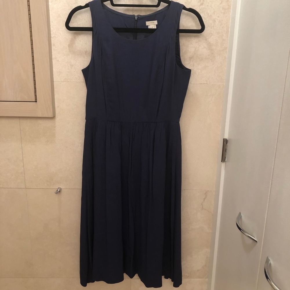 J. Crew blue dress